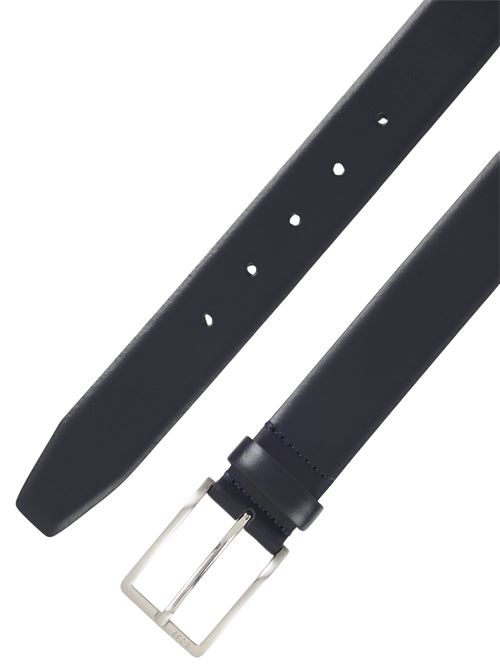 Cintura in pelle blu Hugo Boss | 50491834410